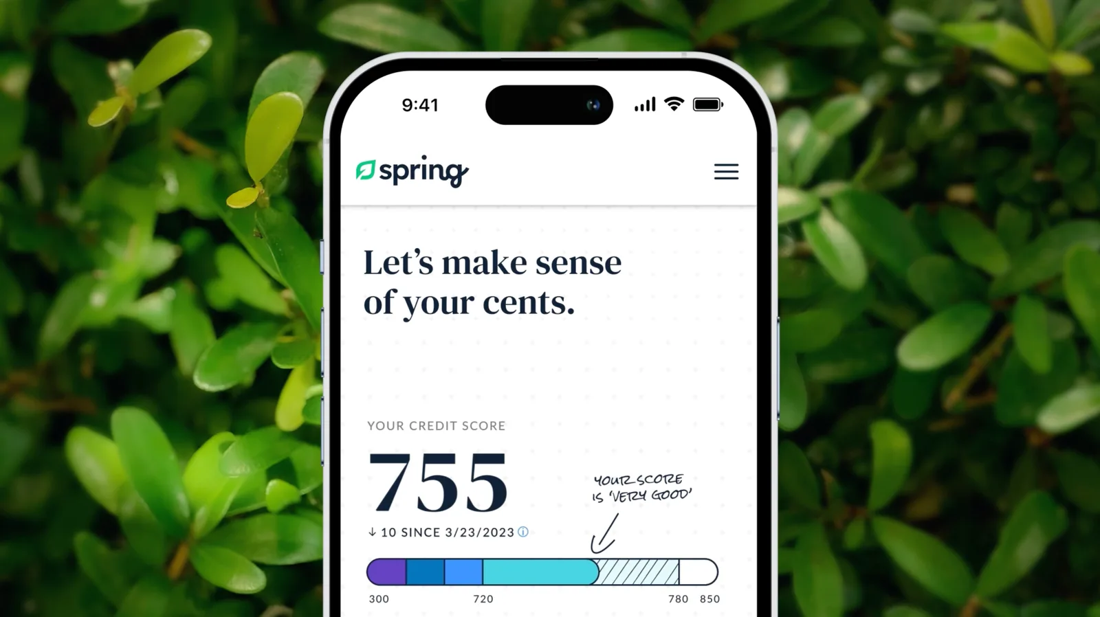 LendingTree Spring product design.