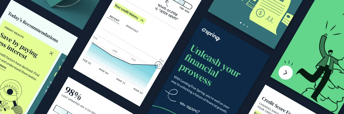 LendingTree Spring design system.